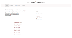 Desktop Screenshot of leonoresieraden.nl